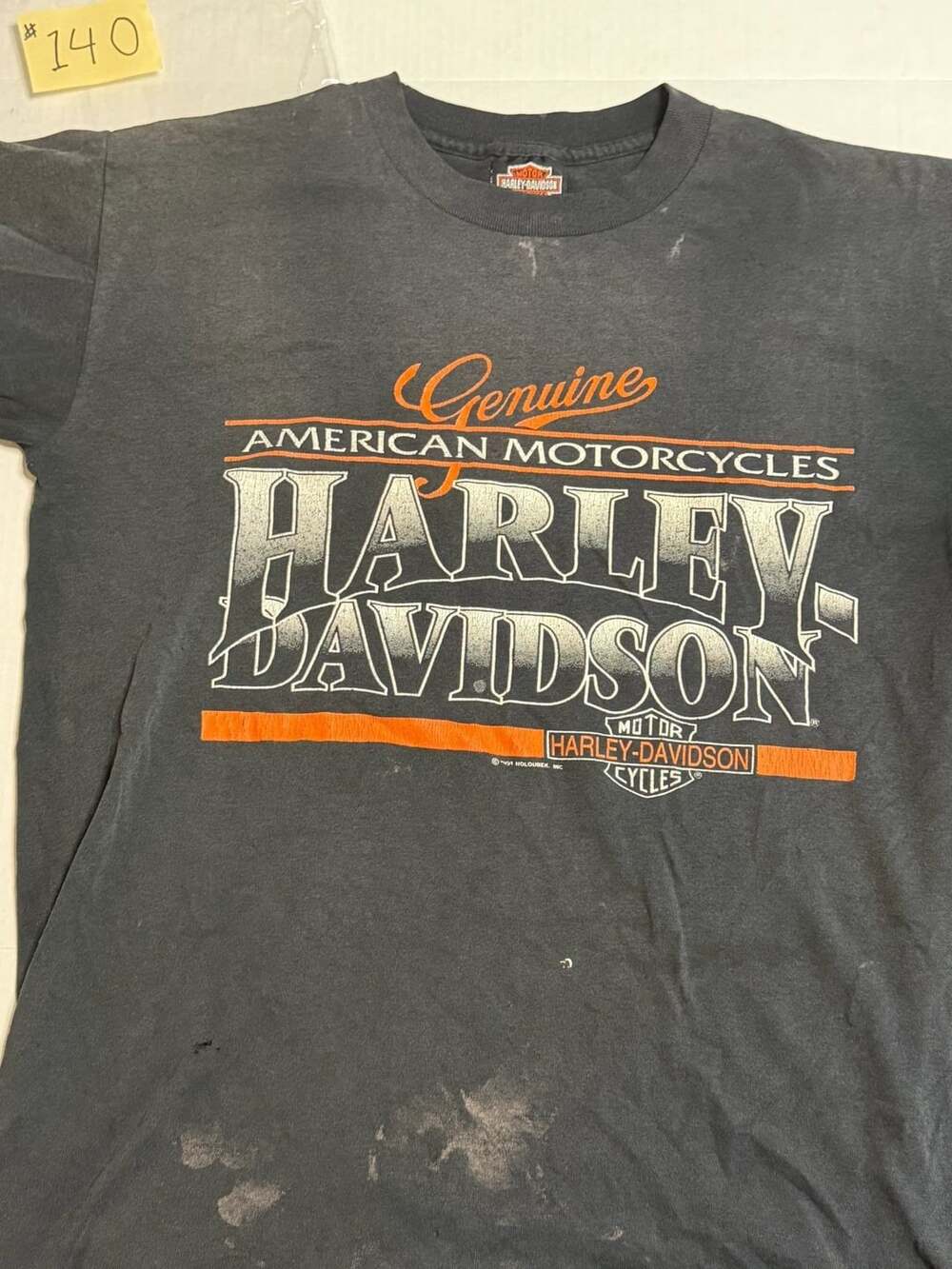 Harley-Davidson T-Shirt Black Graphic Print